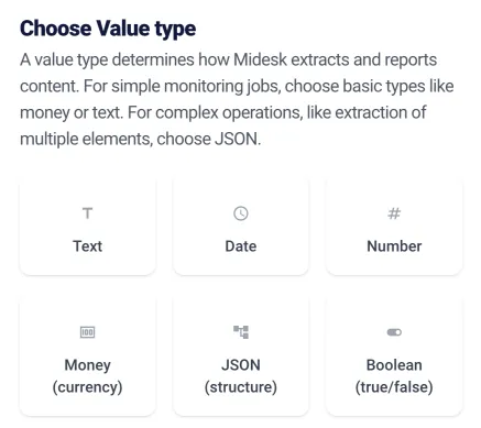 Value types